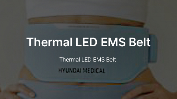 Thermal LED EMS Belt